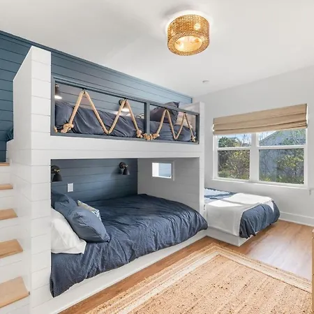 Coastal Inspired, Beachside Heated Pool & Bunkroom